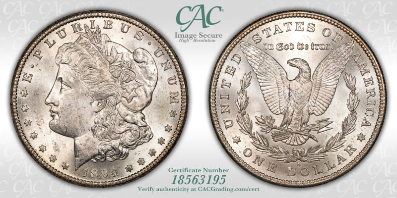 CAC Grading Coin Image Secure