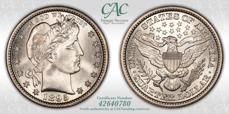 CAC Grading Coin Image Secure