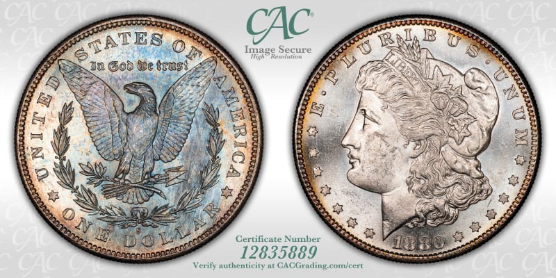 CAC Grading Coin Image Secure