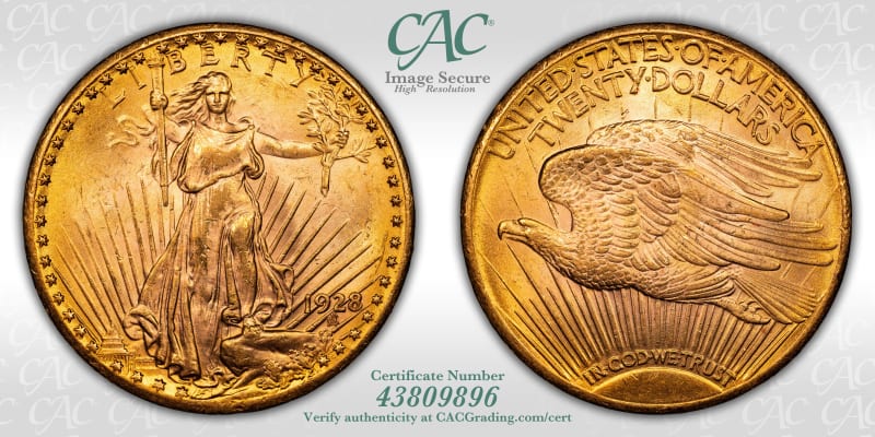 CAC Grading Coin Image Secure