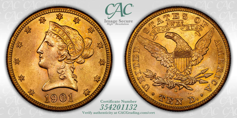 CAC Grading Coin Image Secure