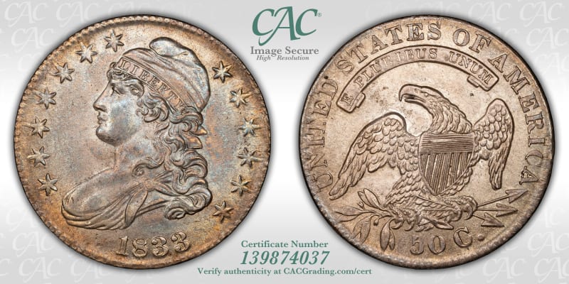 CAC Grading Coin Image Secure