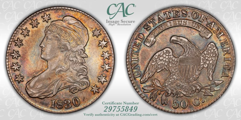 CAC Grading Coin Image Secure