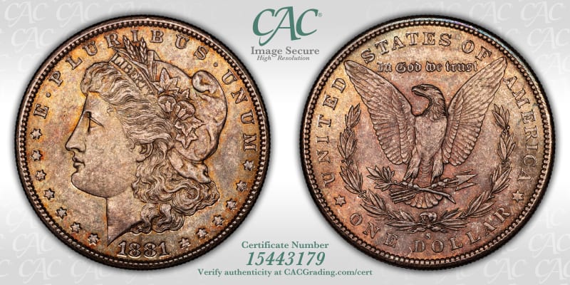CAC Grading Coin Image Secure