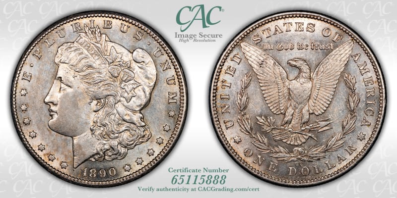 CAC Grading Coin Image Secure