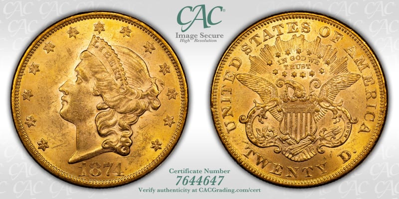 CAC Grading Coin Image Secure
