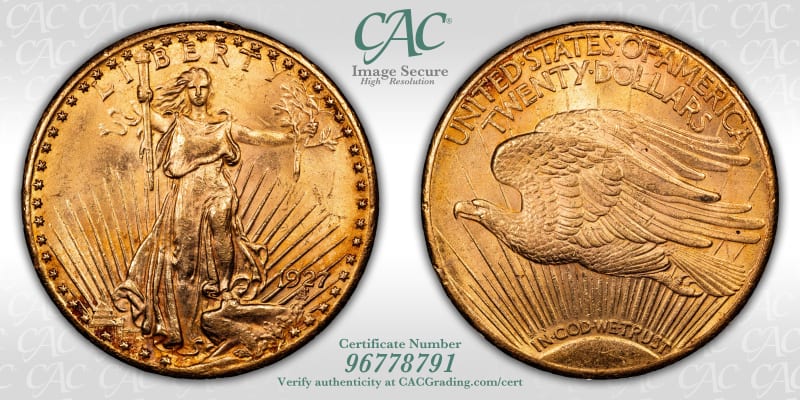 CAC Grading Coin Image Secure