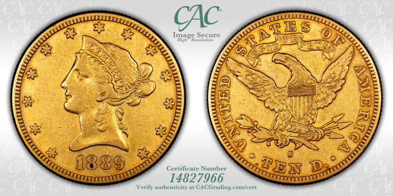 CAC Grading Coin Image Secure
