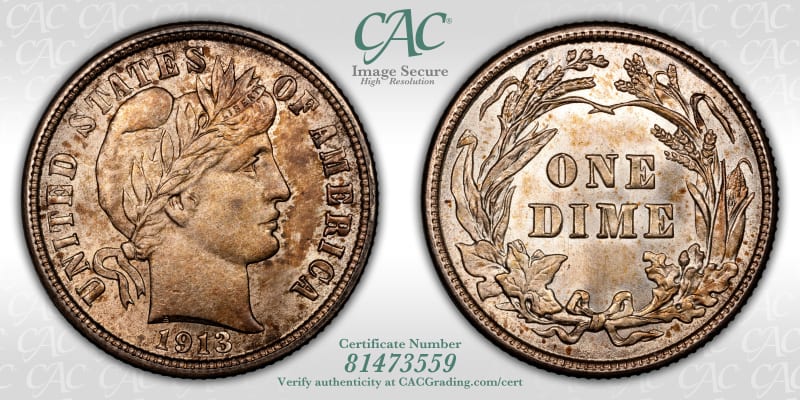 CAC Grading Coin Image Secure