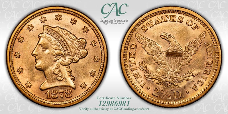 CAC Grading Coin Image Secure