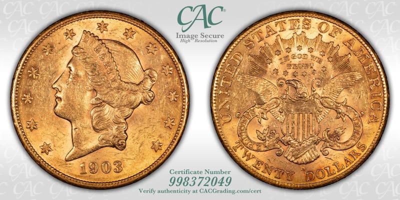 CAC Grading Coin Image Secure