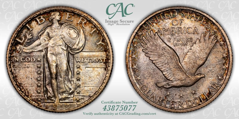CAC Grading Coin Image Secure