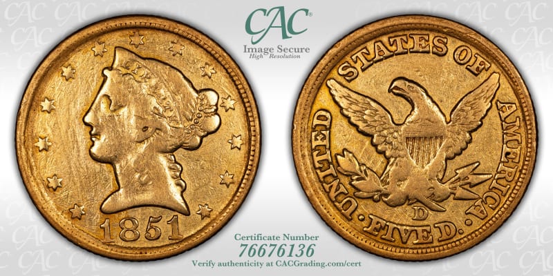 CAC Grading Coin Image Secure