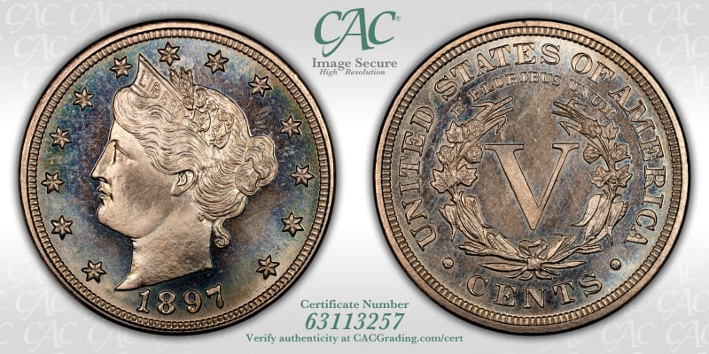 CAC Grading Coin Image Secure