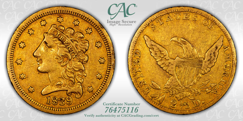 CAC Grading Coin Image Secure