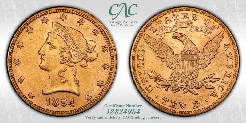 CAC Grading Coin Image Secure