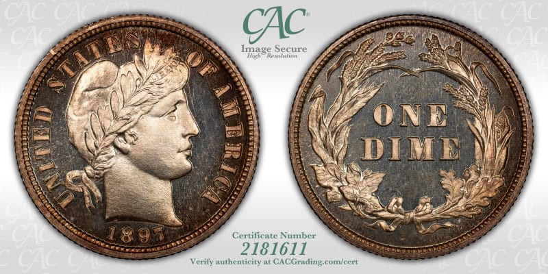 CAC Grading Coin Image Secure