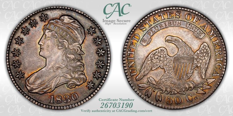 CAC Grading Coin Image Secure