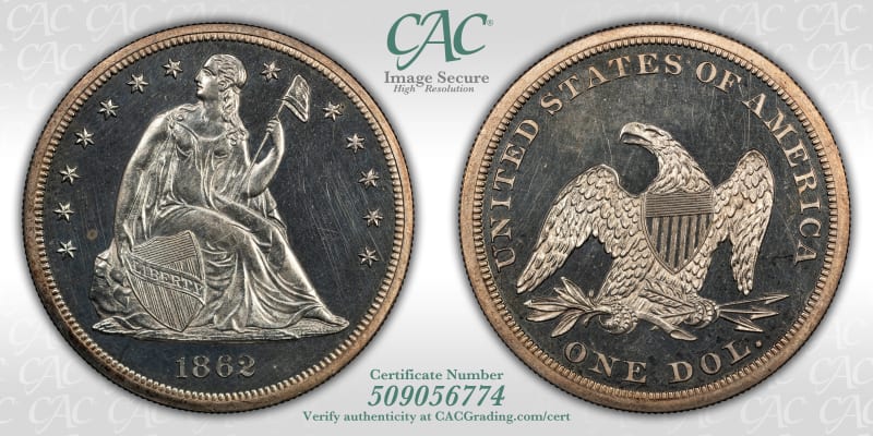 CAC Grading Coin Image Secure