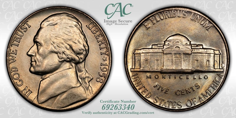 CAC Grading Coin Image Secure