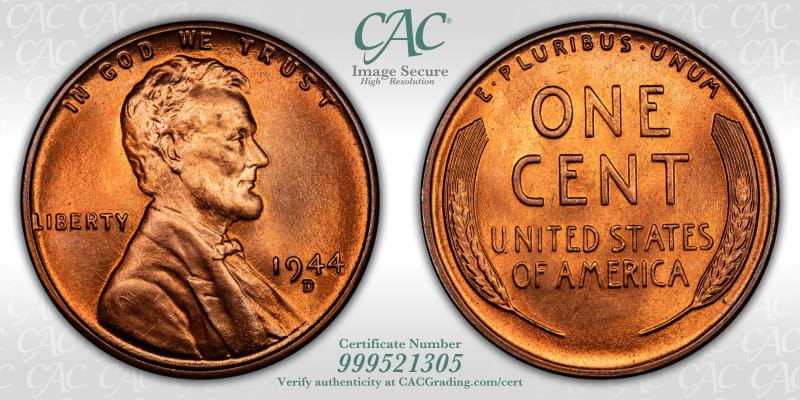 CAC Grading Coin Image Secure