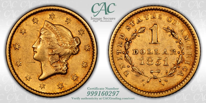 CAC Grading Coin Image Secure