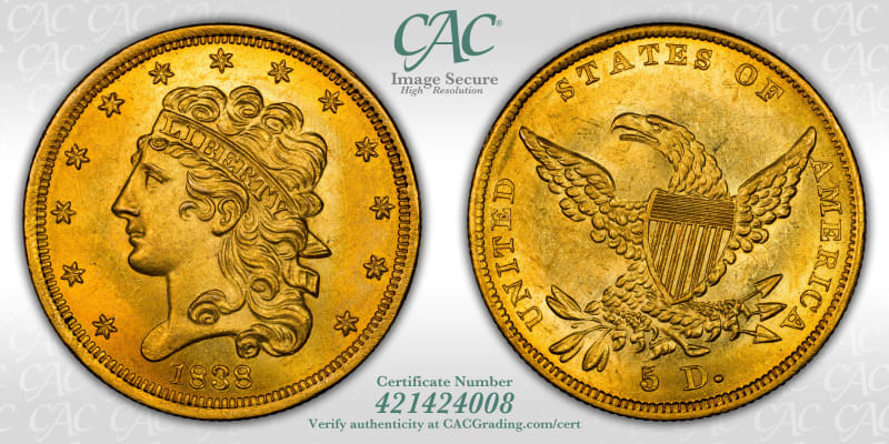 CAC Grading Coin Image Secure