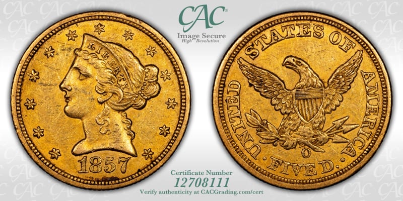 CAC Grading Coin Image Secure