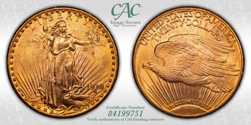 CAC Grading Coin Image Secure