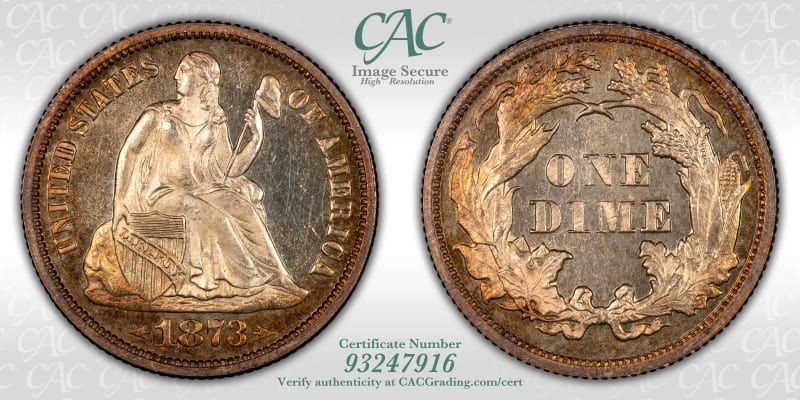 CAC Grading Coin Image Secure