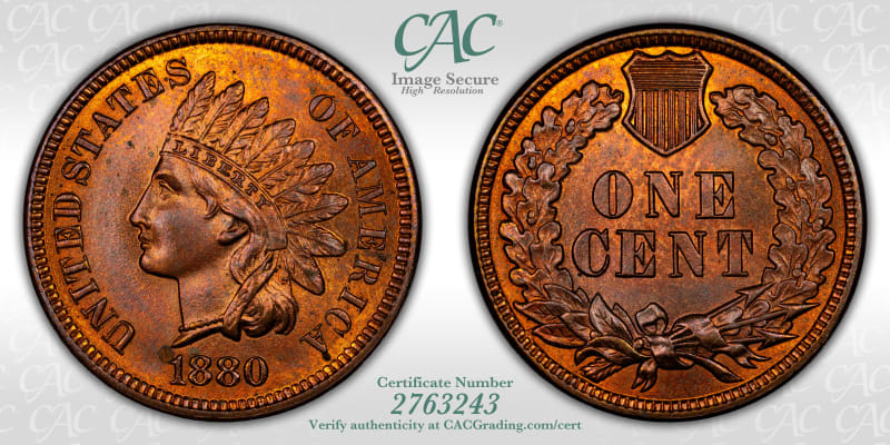 CAC Grading Coin Image Secure
