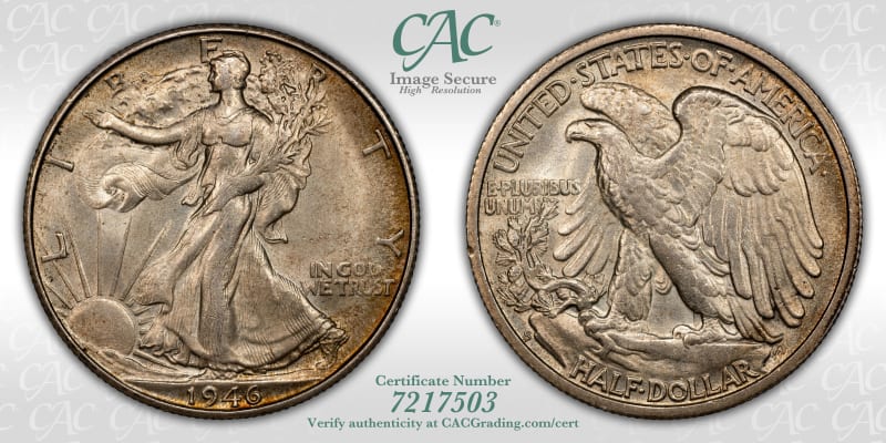 CAC Grading Coin Image Secure