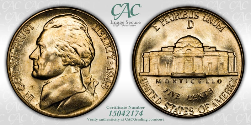 CAC Grading Coin Image Secure