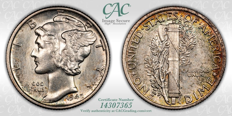 CAC Grading Coin Image Secure
