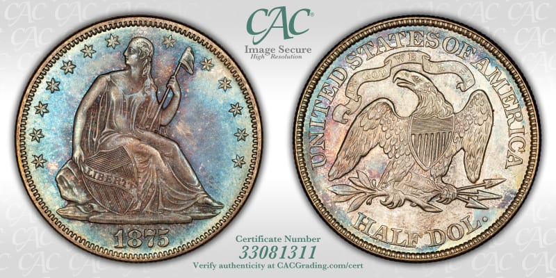 CAC Grading Coin Image Secure