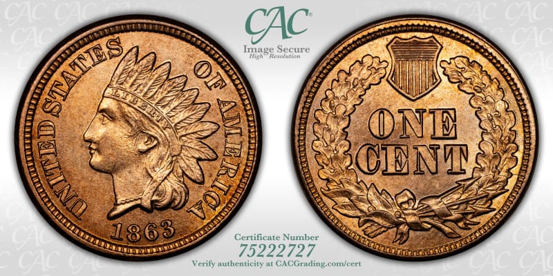 CAC Grading Coin Image Secure