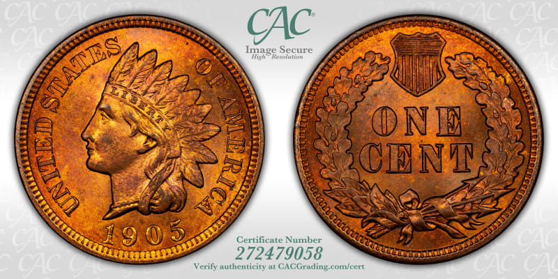 CAC Grading Coin Image Secure
