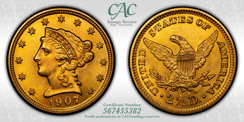 CAC Grading Coin Image Secure