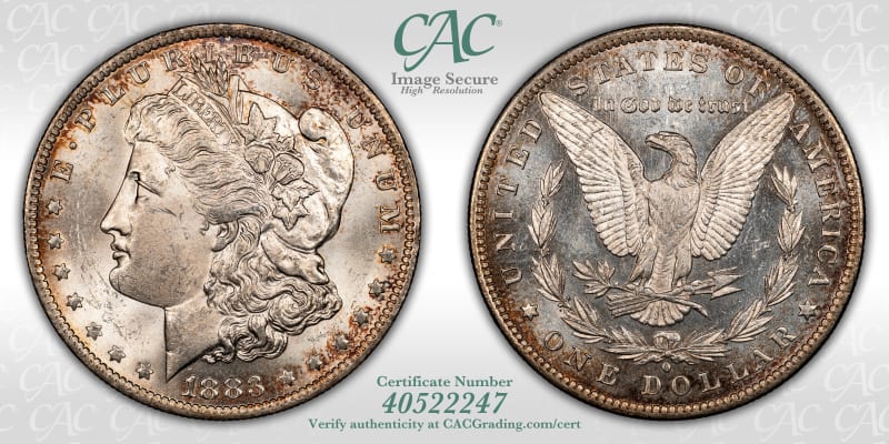 CAC Grading Coin Image Secure
