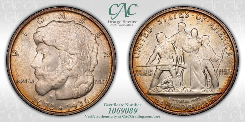 CAC Grading Coin Image Secure