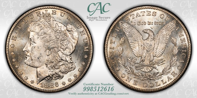 CAC Grading Coin Image Secure