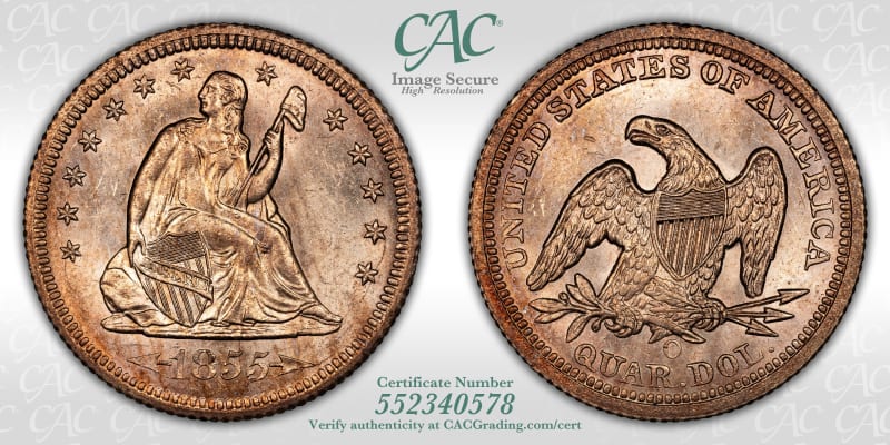 CAC Grading Coin Image Secure