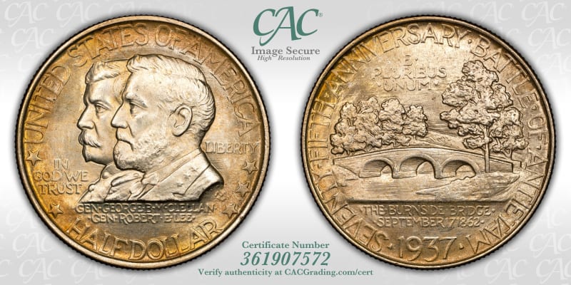 CAC Grading Coin Image Secure
