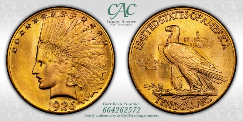 CAC Grading Coin Image Secure