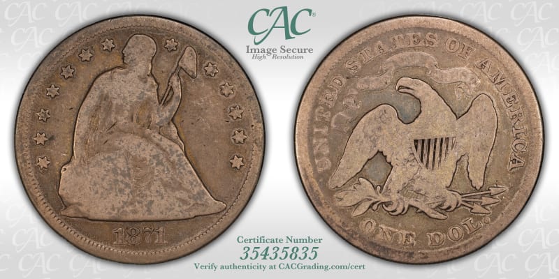 CAC Grading Coin Image Secure