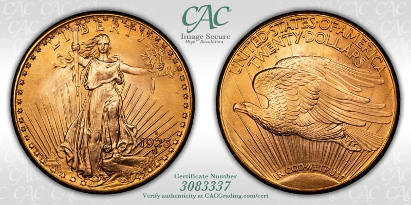 CAC Grading Coin Image Secure