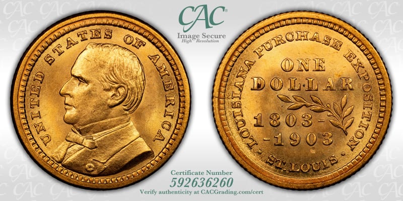 CAC Grading Coin Image Secure