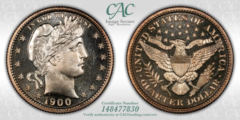 CAC Grading Coin Image Secure