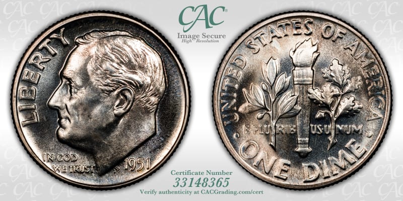 CAC Grading Coin Image Secure