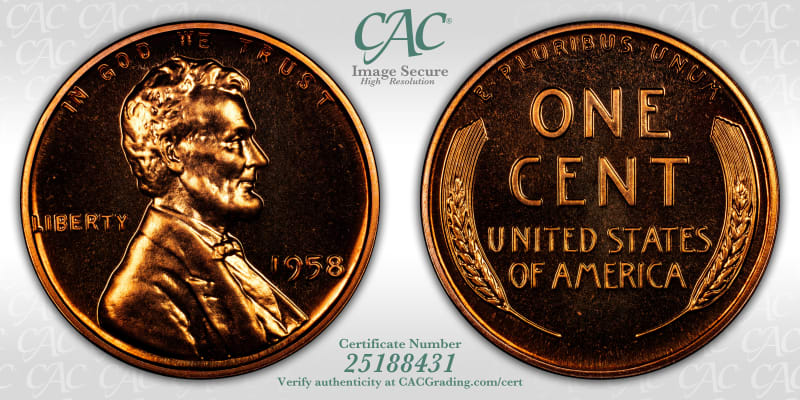 CAC Grading Coin Image Secure
